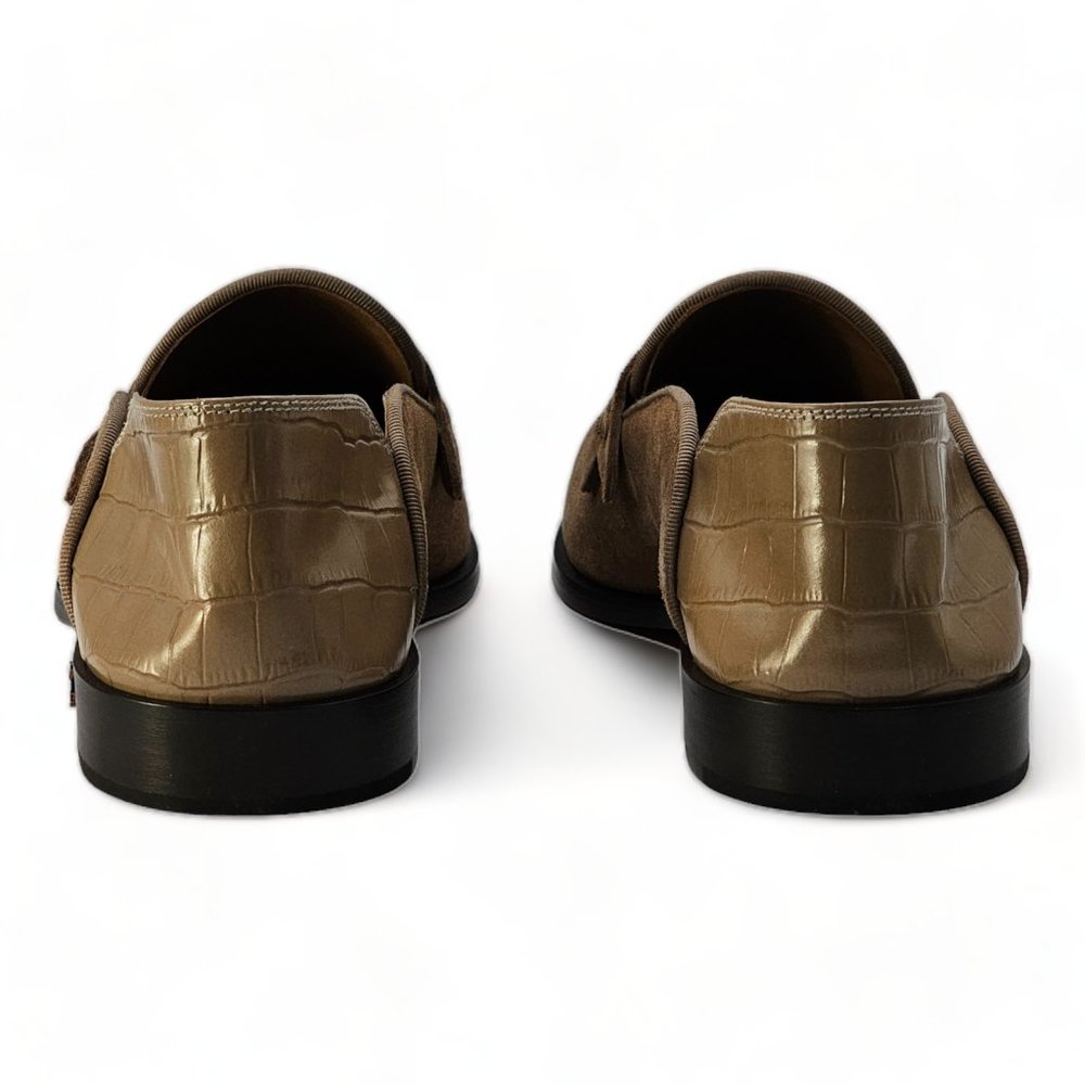 Christian Louboutin Penny No Back Suede Brown - Picture 7 of 9